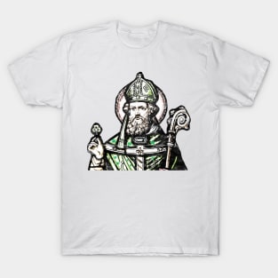 'St. Patrick's Day Saint' Saint Patrick  Icon Clover T-Shirt